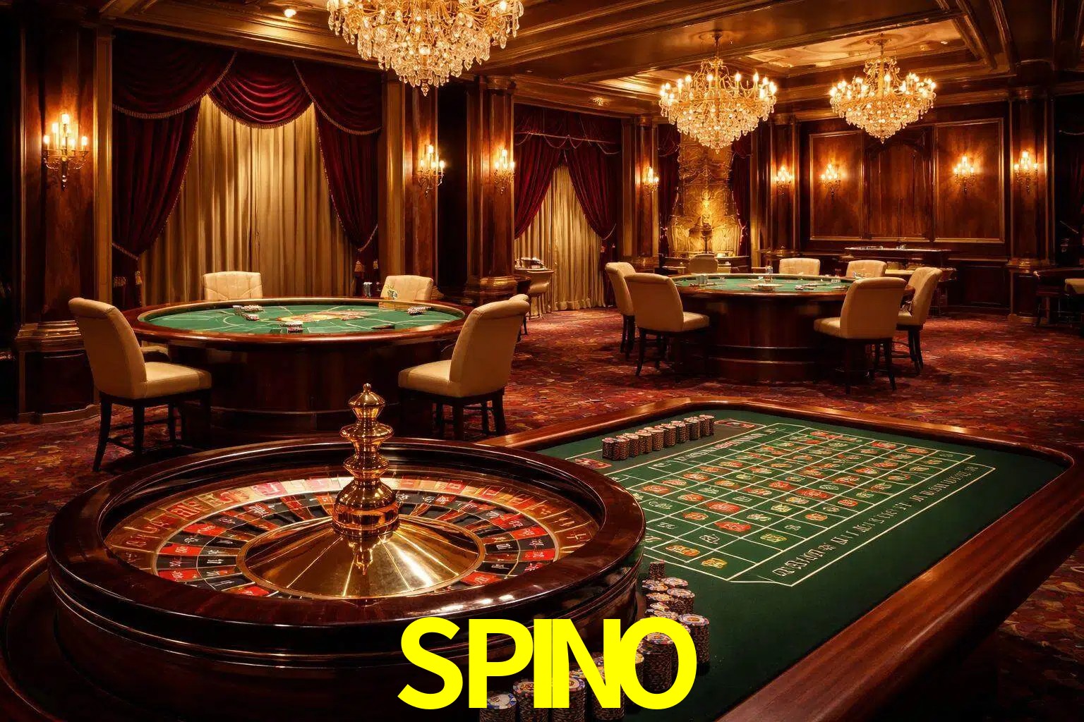 Una escena premium de mesa de casino en vivo con cartas, elementos de ruleta y un ambiente pulido de estudio de transmisión.
